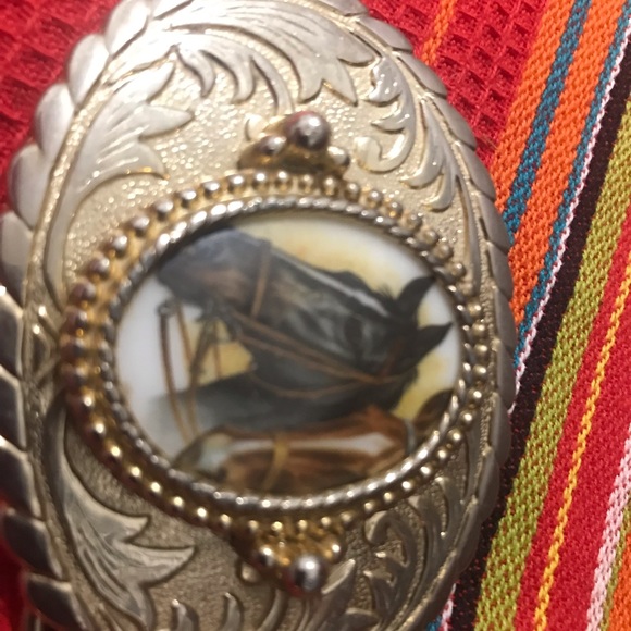 VINTAGE belt buckle - Picture 3 of 4